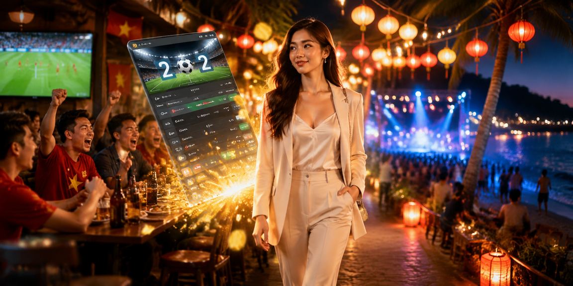Không khí cá cược thể thao tại chợ đêm Phú Quốc