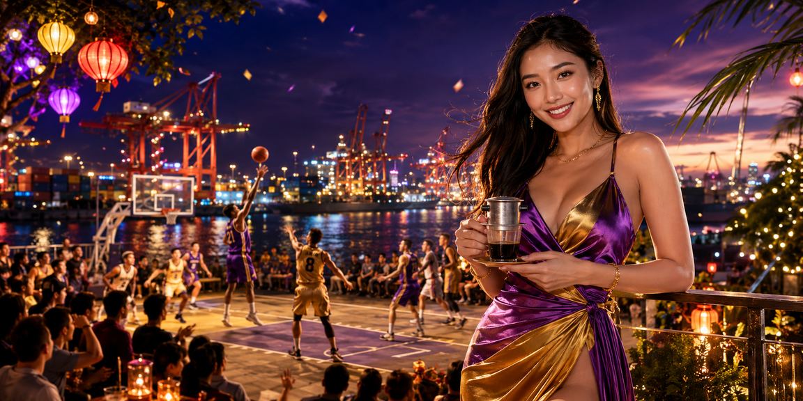 Người trẻ tại Sài Gòn cá cược bóng rổ khi uống cà phê